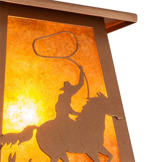 The Cowboy & Steer by Meyda Lighting - Image 8
