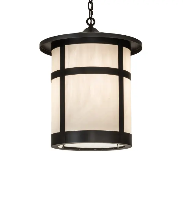 Constructed from Solid Brass; this stunning Craftsman Signature lantern features a White Art Glass lens enhanced with Craftsman Brown and Timeless Bronze finishes. Display this pendant above tables and islands to illuminate the interiors or exteriors of timber homes; modern farmhouses; and other spaces. The overall height ranges from 27 to 62 inches; and the chain can be easily adjusted on location to meet your lighting requirements. The Fulton Pendant is included in our American-made; American-designed; handcrafted Craftsman Signature Series; manufactured in Yorkville; New York. UL and cUL listed for dry; damp; and wet locations. Our Build Your Own Craftsman Signature Series features unlimited combinations of styles. The collection is called Build Your Own because it is fully configurable and customizable from size and design to finish and lens color. Marine grade; solid brass; or copper raw materials are utilized to ensure items from the Craftsman Signature Series of outdoor and indoor lighting will stand the test of time; as these premium metals are impervious to most types of oxidation. Hand-applied Patina finishes on brass and copper are sealed with a clear varnish and over time; may require gentle maintenance; such as wax; to delay or reverse the natural living finish attributes indicative of this finishing process. Patina finishes on brass and copper provide strong resistance to fading from sun exposure; will not chip or crack; and will not rust like a steel-framed item in the same conditions. Choose from many style options; or send us your concept today! Call today to learn how to use the configuration tool available on our website for an instant item number!