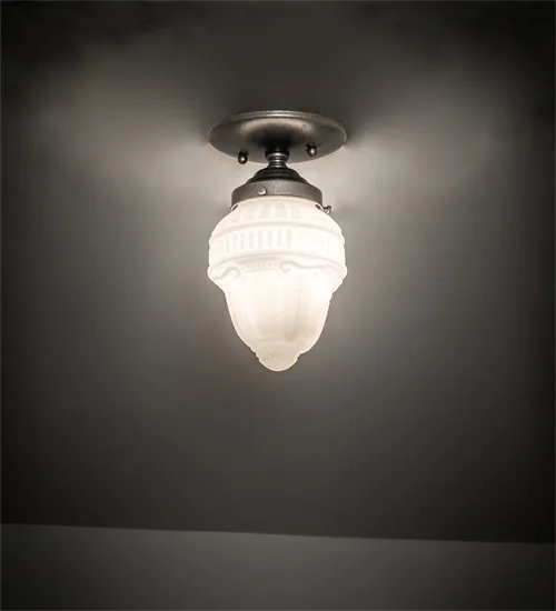 5" Wide Colonnade Semi-Flushmount
