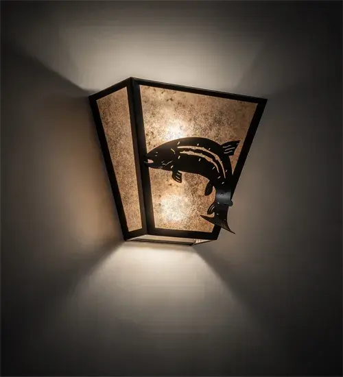The Leaping Trout by Meyda Lighting - Image 1