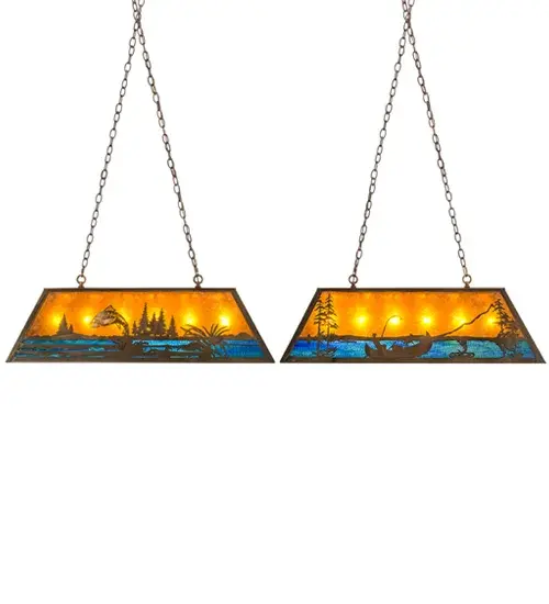 The Trout & Fisherman by Meyda Lighting - Image 4