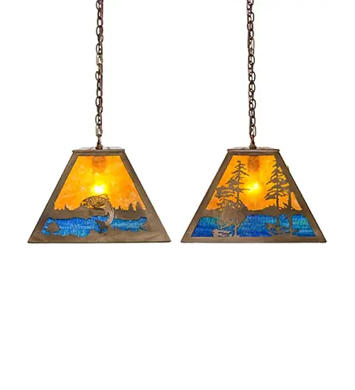 The Trout & Fisherman by Meyda Lighting - Image 6