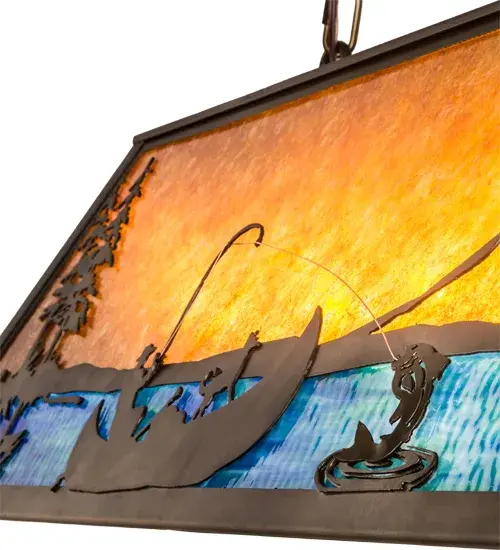 The Trout & Fisherman by Meyda Lighting - Image 8