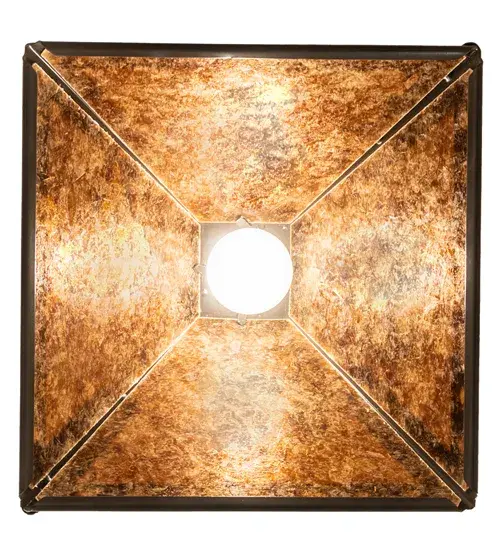 12" Square Winter Pine Tall Pines Pendant - Image 7