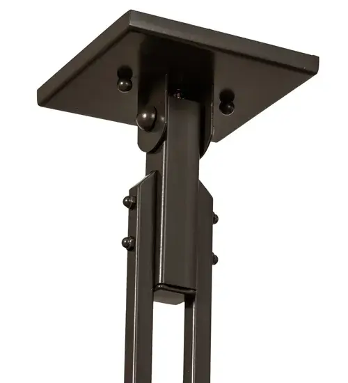 12" Square Winter Pine Tall Pines Pendant - Image 9