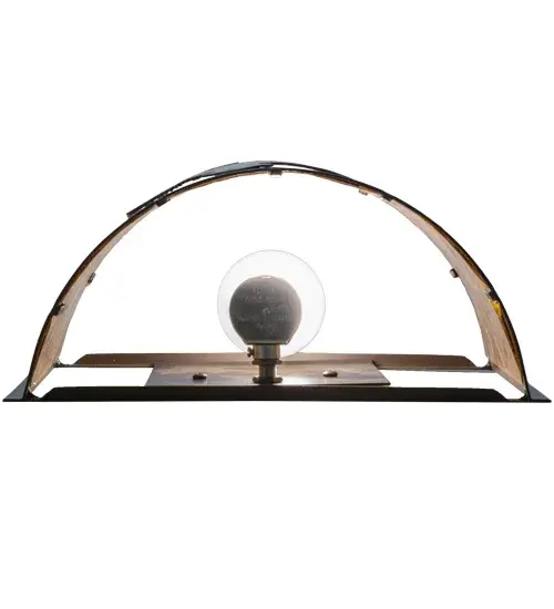 12"W Lone Moose Wall Sconce - Image 7