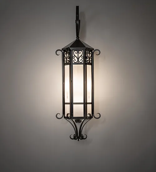 12" Wide Caprice Lantern Wall Sconce