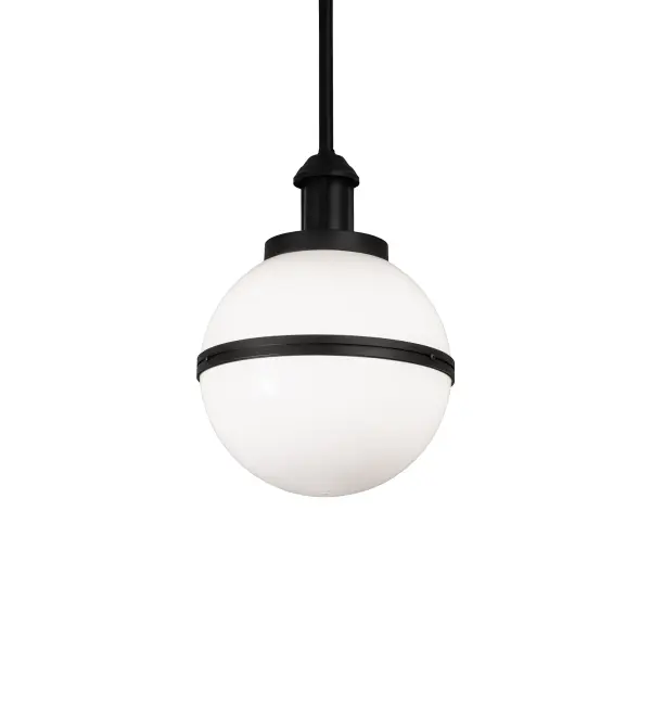 Like a White Glass celestial body adorned with a bold Textured Black circular line dividing the hemispheres. Soft omnidirectional light is projected through Statuario Idalight diffuser. This neutral hue will complement any decor palette while highlighting a cool architectural element. Domestically produced in our 180;000 square foot manufacturing facility in Yorkville; New York. Diffuser colors; metal finishes and fixture sizes can be customized to your needs. UL and cUL listed for dry and damp locations.