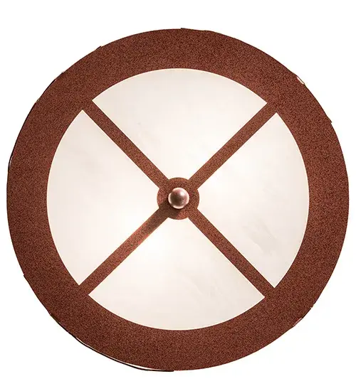 16" Wide Alpine Semi-Flushmount - Image 7