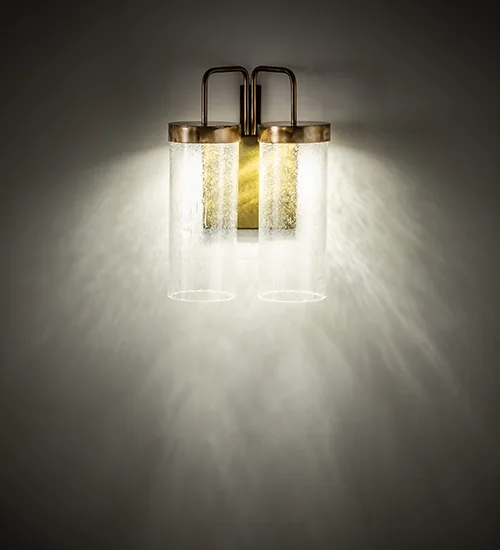 8" Wide Tryon 2 Light Wall Sconce