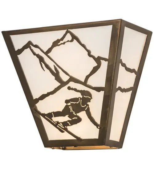 13"W Alpine Wall Sconce - Image 2