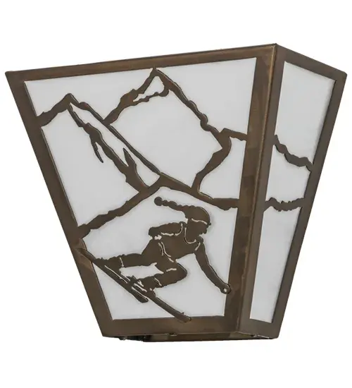 13"W Alpine Wall Sconce - Image 3