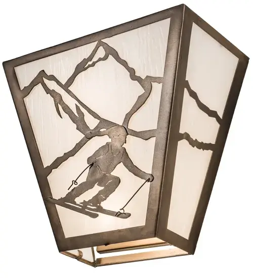 13"W Alpine Wall Sconce - Image 6