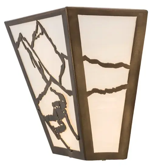 13"W Alpine Wall Sconce - Image 8