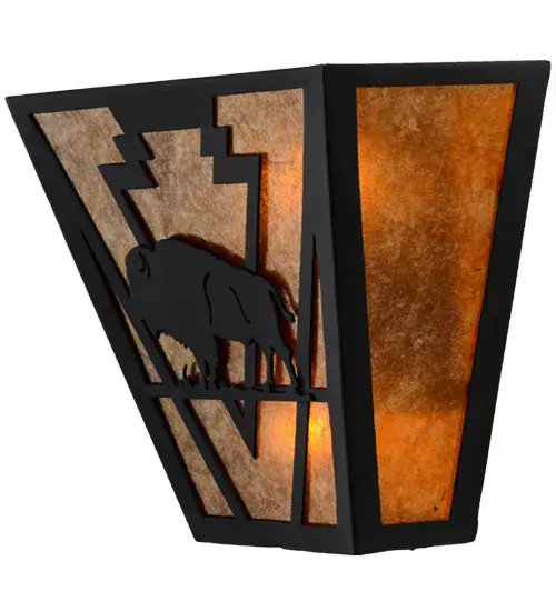 The Lone Buffalo by Meyda Lighting - Image 8