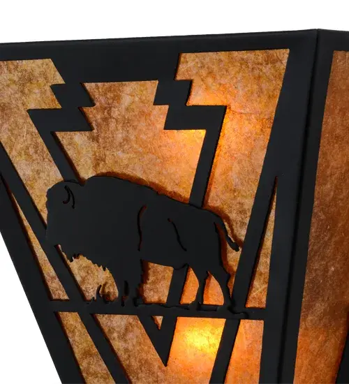 The Lone Buffalo by Meyda Lighting - Image 9