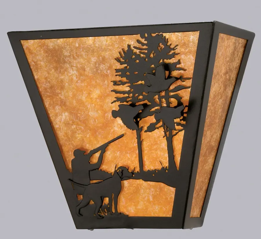 The Meyda Tiffany - Quail Hunter by Meyda Lighting