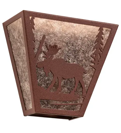 13" Wide Moose Creek Wall Sconce - Image 3