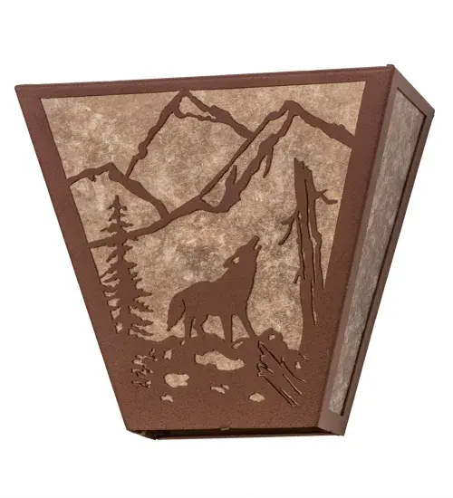 The Northwoods Wolf on the Loose by Meyda Lighting - Image 3
