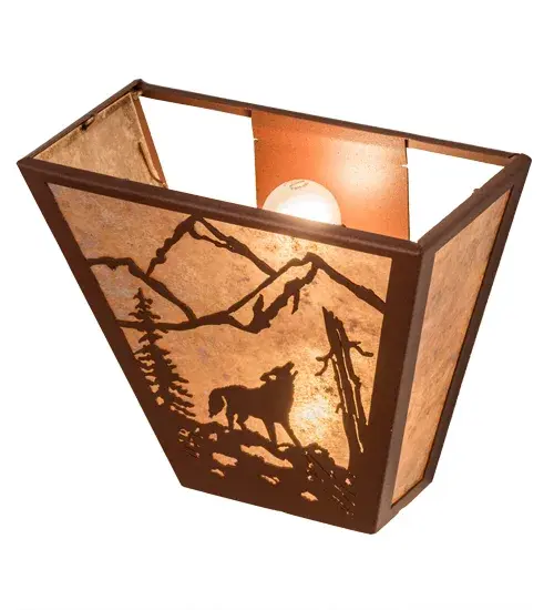 The Northwoods Wolf on the Loose by Meyda Lighting - Image 4