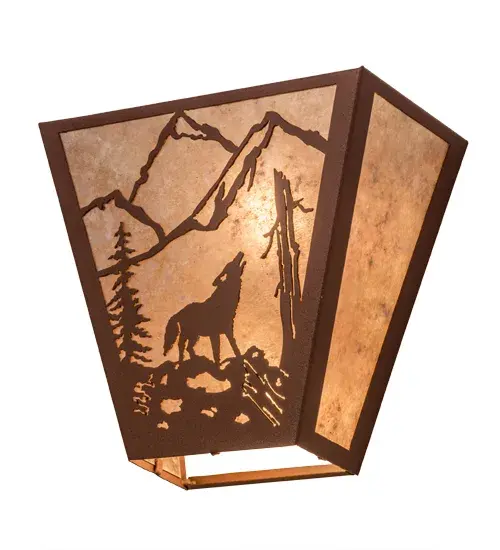 The Northwoods Wolf on the Loose by Meyda Lighting - Image 6
