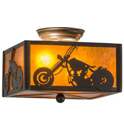 The Motorcycle by Meyda Lighting - Image 1