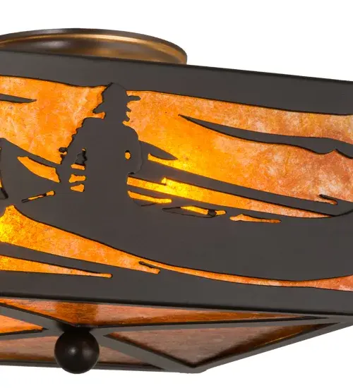 The Canoe At Lake by Meyda Lighting - Image 8