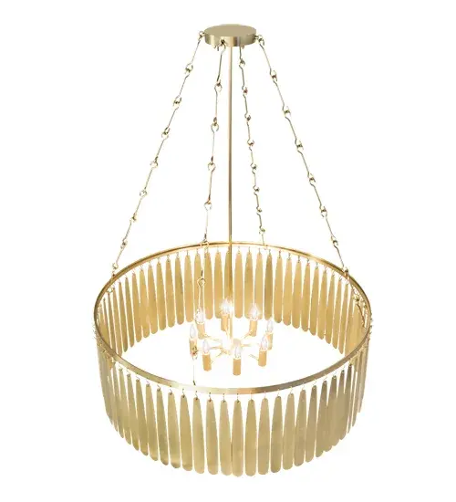 48" Wide Gibson Chandelier - Image 4