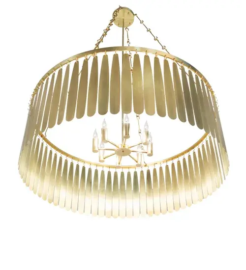 48" Wide Gibson Chandelier - Image 6