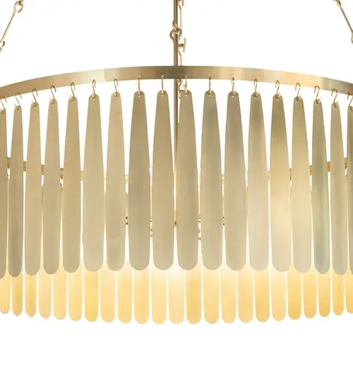 48" Wide Gibson Chandelier - Image 8
