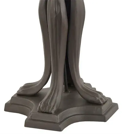 26" High Long-Legged Lionfoot 2 Light Table Base - Image 2
