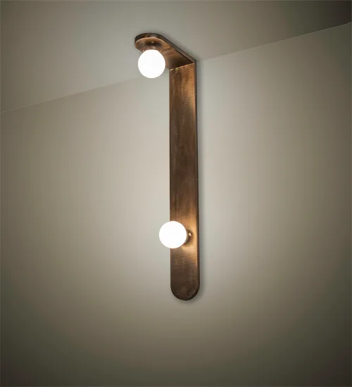 6" Wide Sanderson 2 Light Wall Sconce