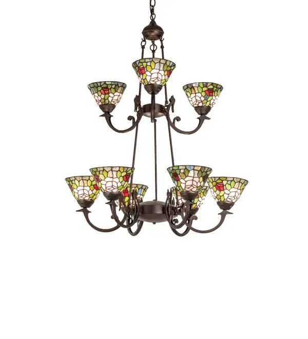 Every Meyda Tiffany item is a unique handcrafted work of art. Natural variations in the wide array of materials that we use to create each Meyda product make every item a masterpiece of its own. Photographs are a general representation of the product. Colors and designs will vary.