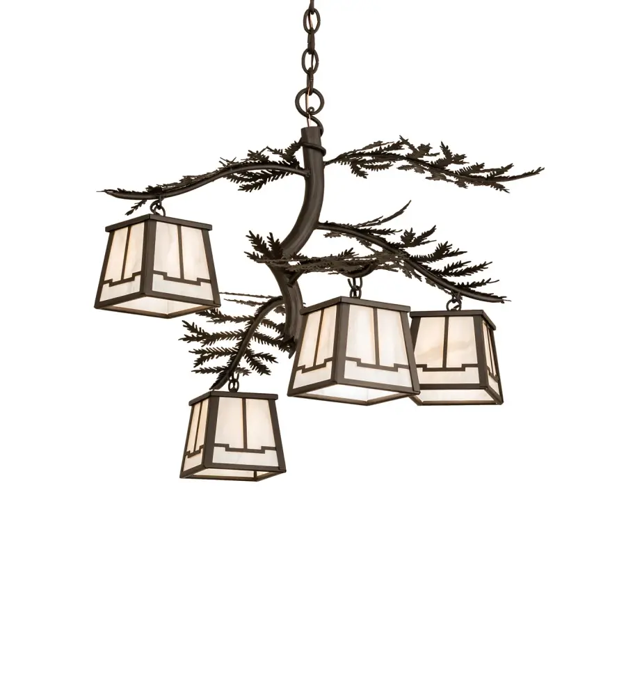 The Meyda Tiffany - Pine Branch by Meyda Lighting