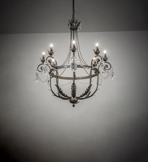 40" Wide Antonia 8 Light Chandelier