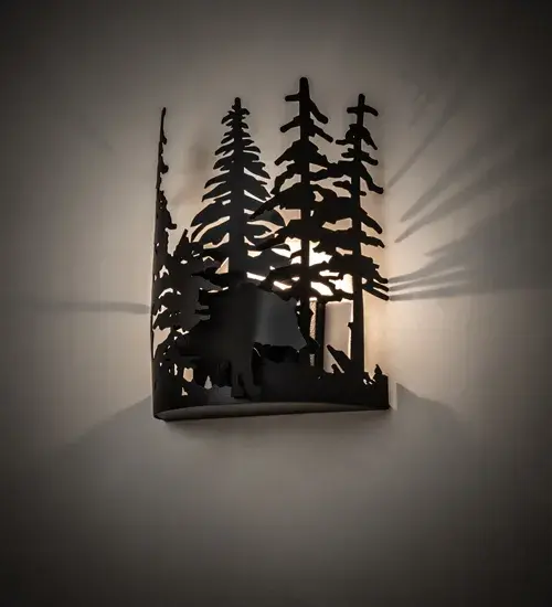 The Bear Through the Trees by Meyda Lighting - Image 1