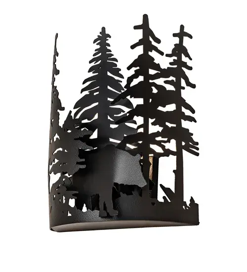 The Bear Through the Trees by Meyda Lighting - Image 2