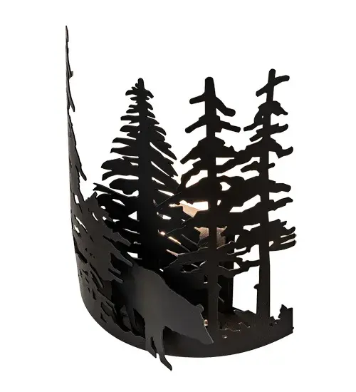 The Bear Through the Trees by Meyda Lighting - Image 4