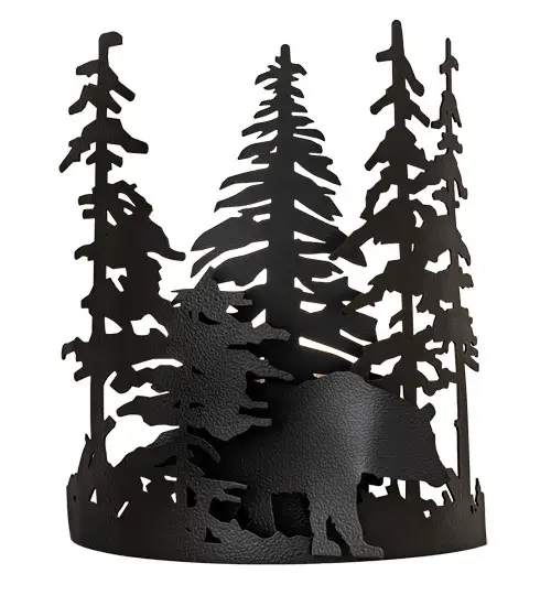 The Bear Through the Trees by Meyda Lighting - Image 5