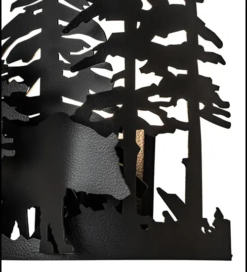 The Bear Through the Trees by Meyda Lighting - Image 9