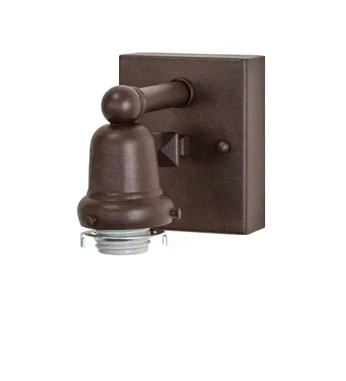 6" Wide Winter Pine Wall Sconce - Image 10