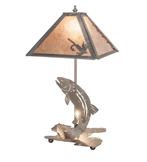 The Leaping Trout by Meyda Lighting - Image 2