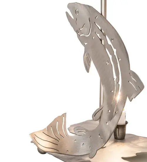 The Leaping Trout by Meyda Lighting - Image 8