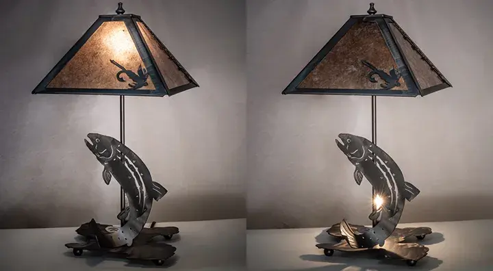 The Leaping Trout by Meyda Lighting - Image 9