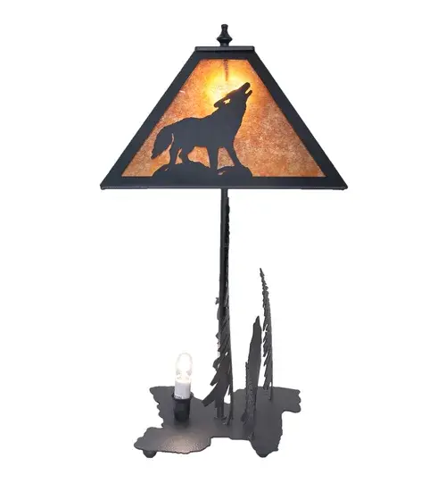 The Wolf at Dawn by Meyda Lighting - Image 7