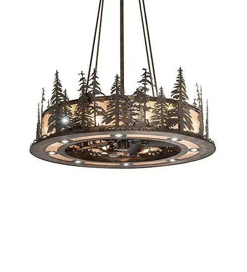 The Meyda Tiffany - Tall Pines by Meyda Lighting - Image 2
