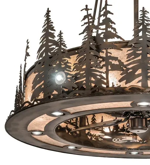 The Meyda Tiffany - Tall Pines by Meyda Lighting - Image 4
