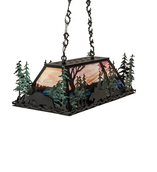 The Moose Through the Trees by Meyda Lighting - Image 3
