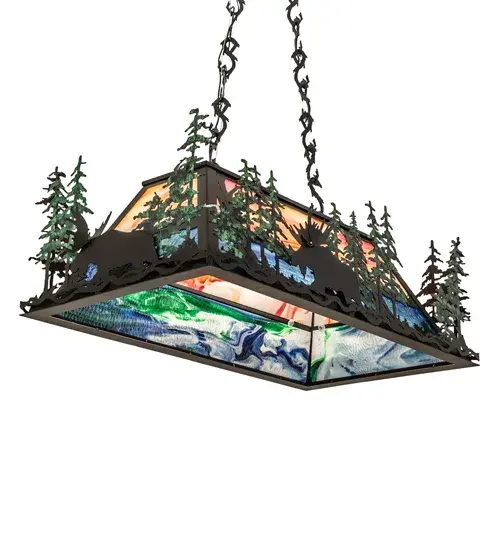 The Moose Through the Trees by Meyda Lighting - Image 6