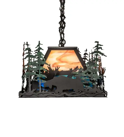 The Moose Through the Trees by Meyda Lighting - Image 7